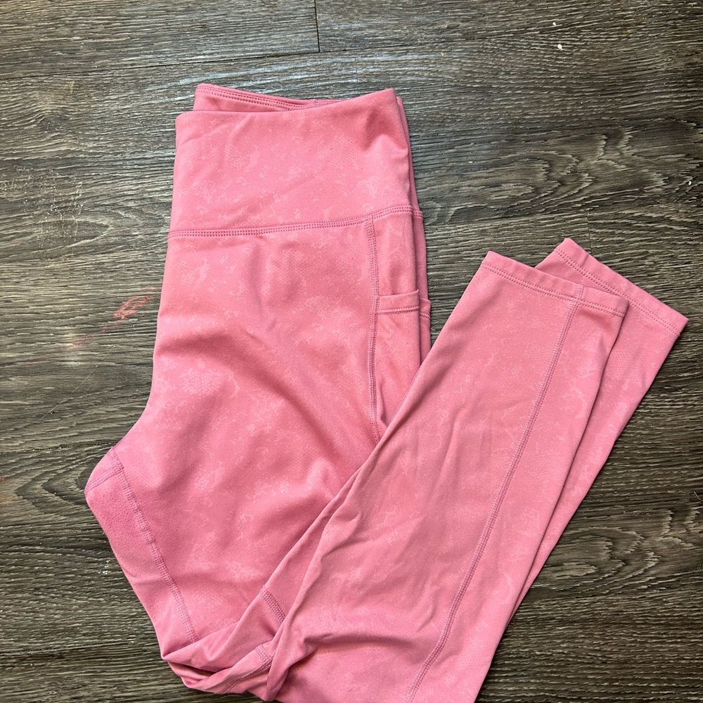 Nicole Miller Pink Leggings